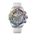 “Rainbow” Sapphire Case 411.JX.4803.RT.4099